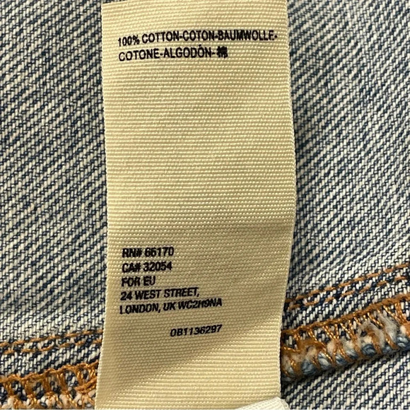 WE THE FREE NWOT Parker Wrap Skirt in Light Denim - Picture 9 of 10
